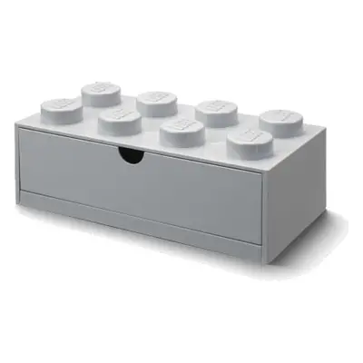 Brick szürke fiókos doboz, 31,6 x 11,3 cm - LEGO®