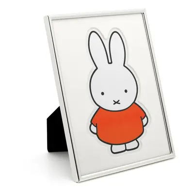 Ezüstszínű fém álló-fali képkeret 15x20 cm Miffy – Zilverstad