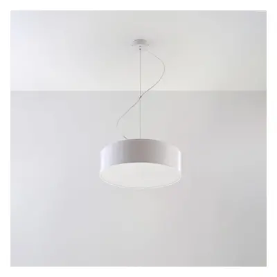 Fehér függőlámpa ø 35 cm Atis – Nice Lamps