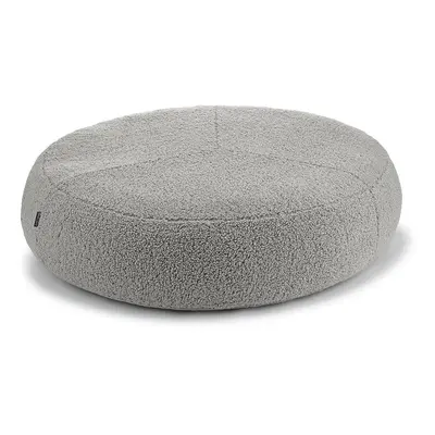 Szürke buklé fekhely kutyáknak ø 90 cm Senso Pouffe Pebble M/L – MiaCara