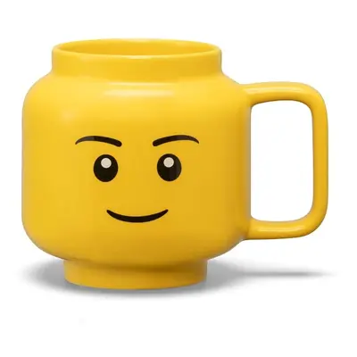 Sárga kerámia gyerek bögre 530 ml Head – LEGO®