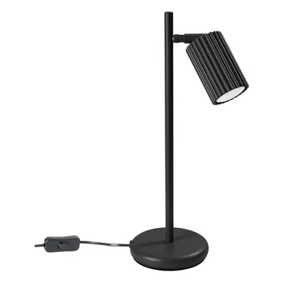 Fekete asztali lámpa (magasság 43 cm) Gleam – Nice Lamps