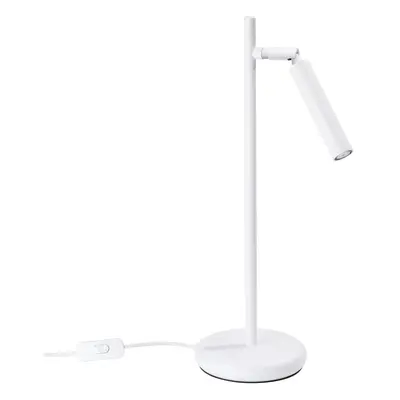 Fehér asztali lámpa (magasság 43 cm) Fideus – Nice Lamps