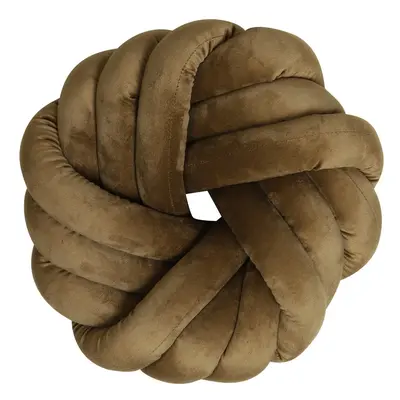 Bársony díszpárna ø 33 cm Knot – Light & Living