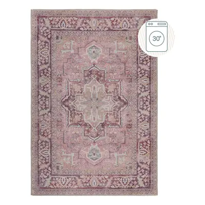 Világospiros mosható szőnyeg újrahasznosított szálkeverékből 200x290 cm Windsor – Flair Rugs