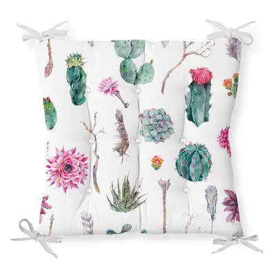 Succulent pamut keverék székpárna, 40 x 40 cm - Minimalist Cushion Covers