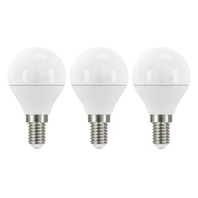 Classic Mini Globe Warm White 3 db LED izzó, WW, 5W E14 - EMOS