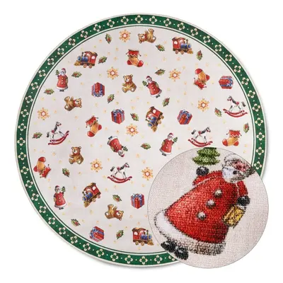 Zöld kerek szőnyeg karácsonyi mintával ø 150 cm Green Christmas – Villeroy&Boch