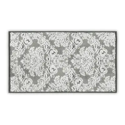 Szürke pamut törölköző 33x33 cm Damask – Foutastic