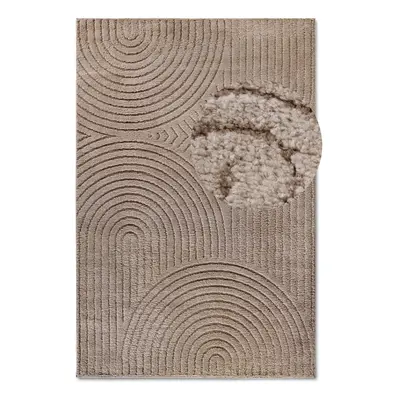 Világosbarna szőnyeg 200x280 cm Panglao New York Taupe – Elle Decoration