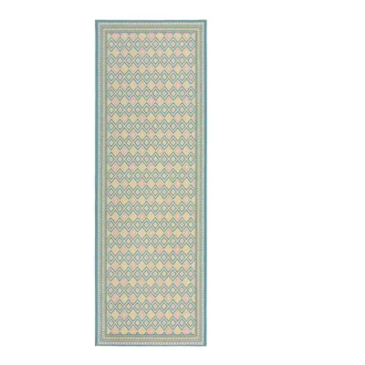 Világoszöld kültéri szőnyeg 80x230 cm Coast – Flair Rugs