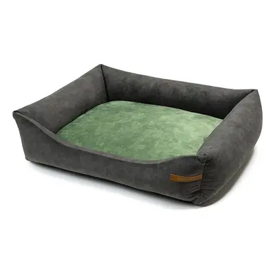 Mentazöld-khaki fekhely kutyáknak 55x65 cm SoftBED Eco S – Rexproduct