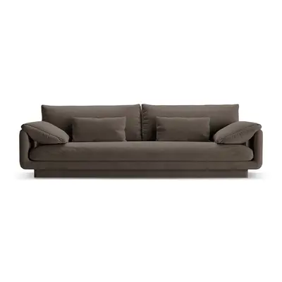 Barna buklé kanapé 250 cm Torino – Micadoni Home