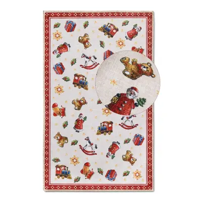 Piros szőnyeg karácsonyi mintával 50x80 cm Red Christmas – Villeroy&Boch