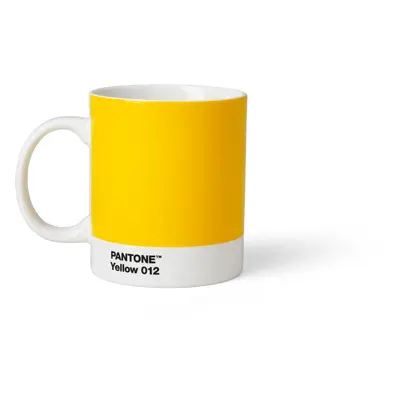 Sárga kerámia bögre 375 ml Yellow 012 – Pantone