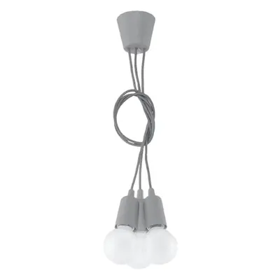 Szürke függőlámpa ø 15 cm Rene – Nice Lamps