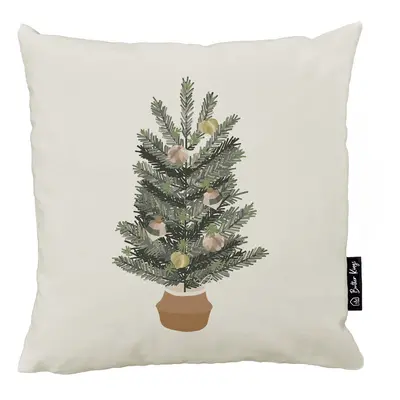 Párnahuzat karácsonyi mintával 45x45 cm Festive Tree – Butter Kings