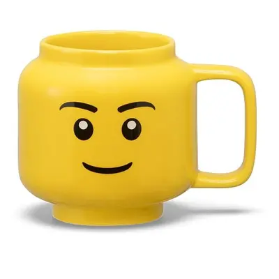 Sárga kerámia gyerek bögre 255 ml Head – LEGO®