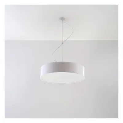 Fehér függőlámpa ø 45 cm Atis – Nice Lamps