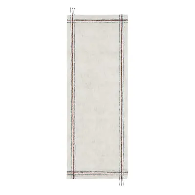 Krémszínű mosható kézi szövésű pamut futószőnyeg 80x230 cm Cuisine Natural – Lorena Canals