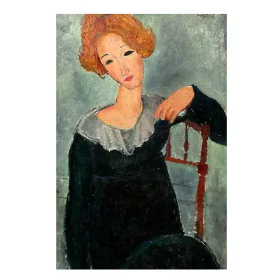 Kép másolat 40x60 cm Woman with Red Hair - Fedkolor