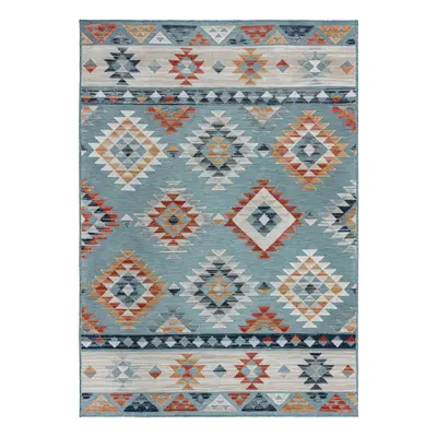 Kék kültéri-beltéri szőnyeg 120x170 cm Avery Blue – Flair Rugs