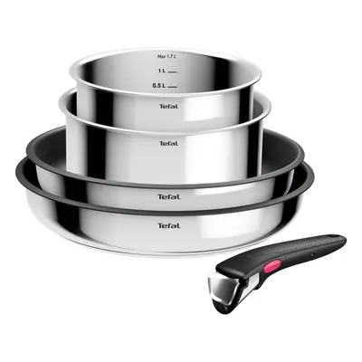 Alumínium edény készlet 5 db-os INGENIO Cook Eat L881S504 – Tefal