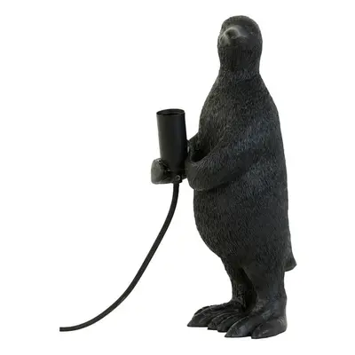 Fekete asztali lámpa (magasság 34 cm) Penguin – Light & Living