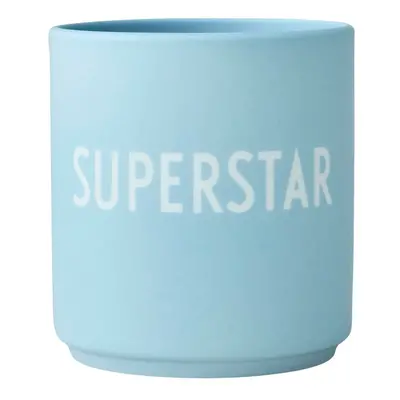 Superstar kék porcelánbögre, 300 ml - Design Letters