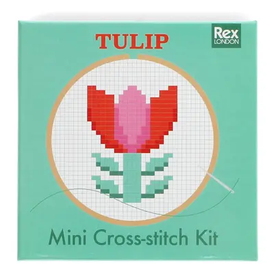 Kreatív készlet Cross-stitch Kit Tulip – Rex London