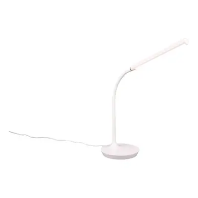 Fehér LED asztali lámpa (magasság 38 cm) Toro – Trio