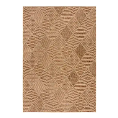 Natúr színű kültéri-beltéri szőnyeg 160x230 cm Nora Diamond – Flair Rugs