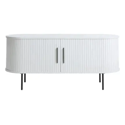 Fehér TV-állvány 120x56x40 cm Nola – Unique Furniture