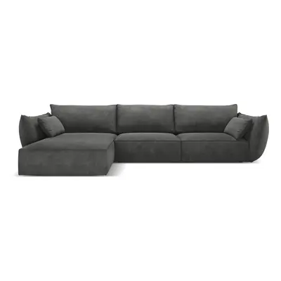 Szürke sarokkanapé (bal oldali) Vanda – Mazzini Sofas