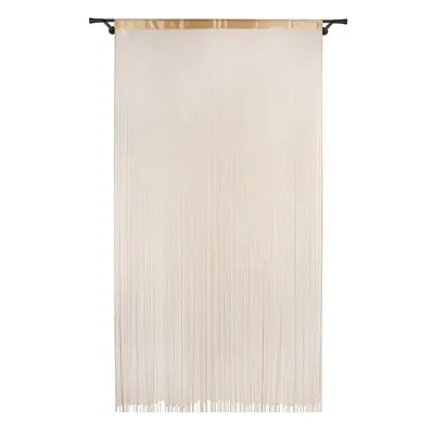 Aranyszínű függöny ajtóra 100x200 cm String – Mendola Fabrics