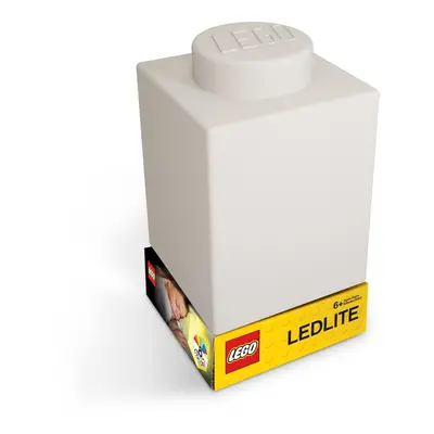 Classic Brick fehér szilikon világító éjjeli lámpa - LEGO®