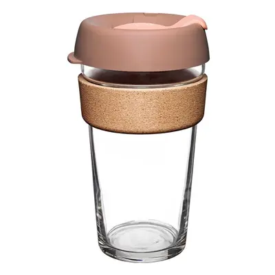 Rózsaszín-barna utazóbögre 454 ml Brew Frappe L – KeepCup