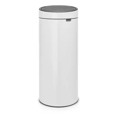 Fehér acél érintésre nyíló szemetes 30 l Touch Bin – Brabantia