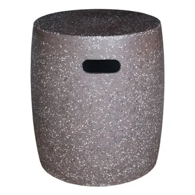 Terrazzo kerek kerti tárolóasztal ø 40 cm Terrazzo – LDK Garden