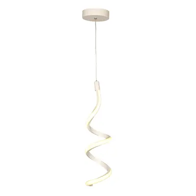 Fehér fém LED függőlámpa ø 12 cm Hilton – Squid Lighting