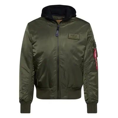 ALPHA INDUSTRIES Átmeneti dzseki 'MA-1 D-Tec' olíva / piros / fekete / fehér