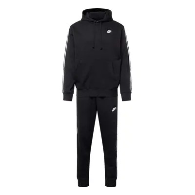 Nike Sportswear Jogging ruhák 'CLUB FLEECE' fekete / fehér