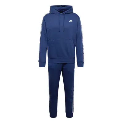 Nike Sportswear Jogging ruhák 'CLUB FLEECE' tengerészkék / fehér