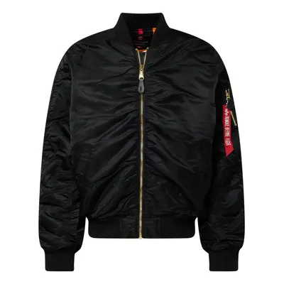 ALPHA INDUSTRIES Átmeneti dzseki piros / fekete / fehér