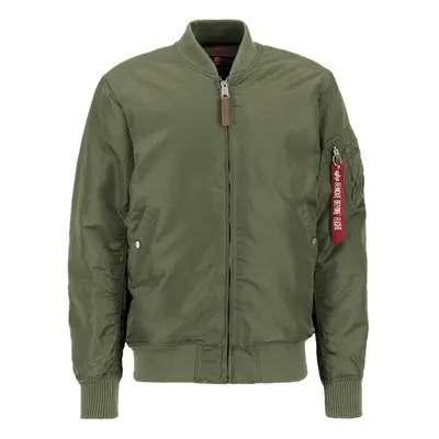 ALPHA INDUSTRIES Átmeneti dzseki zöld / piros / fehér