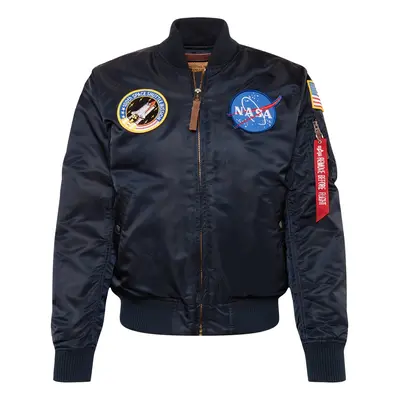 ALPHA INDUSTRIES Átmeneti dzseki 'NASA' kék / éjkék / piros / fehér