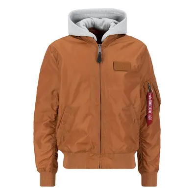 ALPHA INDUSTRIES Átmeneti dzseki konyak / világosszürke