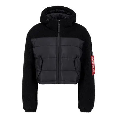 ALPHA INDUSTRIES Téli dzseki antracit / piros / fekete / fehér