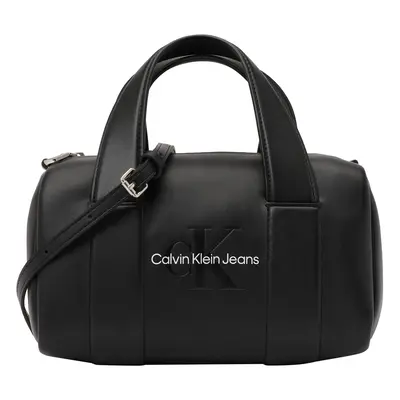 Calvin Klein Jeans Kézitáska fekete / fehér