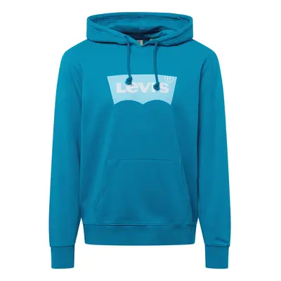 LEVI'S ® Tréning póló 'Standard Graphic Hoodie' égkék / világoskék / fehér